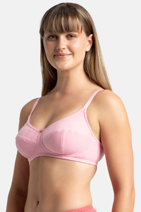 

Jockey Double Layered Non Wired Bra Light Pink, Pinks