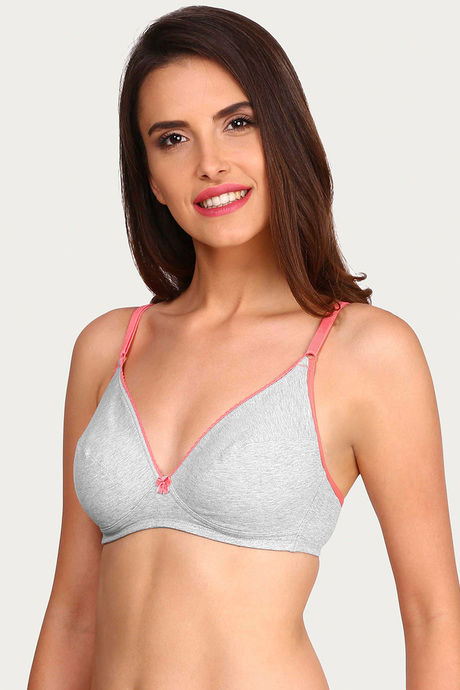 

Jockey Double Layered Wirefree Bra Grey, Greys