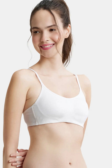 

Jockey Double Layered Cami Bra White, Whites
