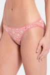 Jockey Low Rise Half Coverage Bikini Panty - Black print — thumbnail 2