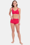 Jockey Medium Rise Full Coverage Boyshort - Ruby — thumbnail 4