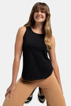 Jockey Relaxed Relaxed Tank Top - Black — thumbnail 5