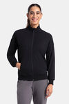 Jockey Easy Movement Relaxed Jacket - Black — thumbnail 1