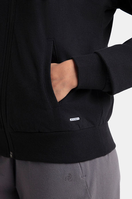 Jockey Easy Movement Relaxed Jacket - Black — image 7