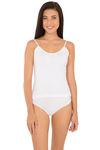 Jockey Cotton Camisole - White — thumbnail 4