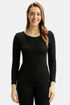 Jockey Thermal Cotton Rich Top - Black — thumbnail 1