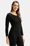 Jockey Thermal Cotton Rich Top - Black — thumbnail 2