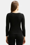 Jockey Thermal Cotton Rich Top - Black — thumbnail 3