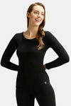 Jockey Thermal Cotton Rich Top - Black — thumbnail 5