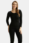 Jockey Thermal Cotton Rich Top - Black — thumbnail 6