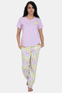 Purple White