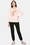 XIN Cotton Elastane Loungewear Top - Melon — thumbnail 1