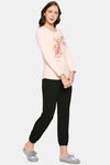 XIN Cotton Elastane Loungewear Top - Melon — thumbnail 2