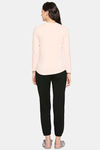 XIN Cotton Elastane Loungewear Top - Melon — thumbnail 4