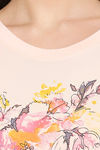 XIN Cotton Elastane Loungewear Top - Melon — thumbnail 6