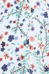 XIN Rayon Loungewear Bottom - Light Sky Blue Floral Print — thumbnail 6