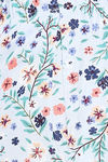 XIN Rayon Loungewear Bottom - Light Sky Blue Wintery Floral — thumbnail 6