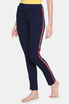XIN Cotton Elastane Loungewear Bottom - Navy — thumbnail 3