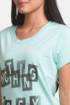 XIN Cotton Nightdress - Light Green — thumbnail 5
