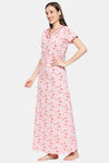 XIN Polyester Cotton Nightdress - Orange — thumbnail 3