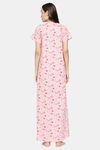 XIN Polyester Cotton Nightdress - Orange — thumbnail 4