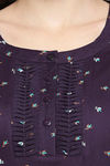 XIN Rayon Nightdress - Purple — thumbnail 6