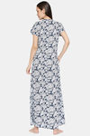 XIN Rayon Nightdress - Teal — thumbnail 4
