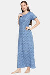 XIN Polyester Nightdress - Blue — thumbnail 3