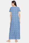 XIN Polyester Nightdress - Blue — thumbnail 4