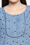 XIN Polyester Nightdress - Blue — thumbnail 6