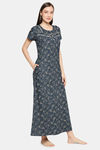 XIN Polyester Nightdress - Green — thumbnail 2
