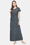 XIN Polyester Nightdress - Green — thumbnail 5