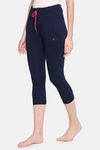 XIN Cotton Elastane Loungewear Bottom - Navy — thumbnail 3