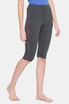 XIN Cotton Elastane Loungewear Bottom - Charcoal Melange — thumbnail 2