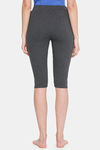 XIN Cotton Elastane Loungewear Bottom - Charcoal Melange — thumbnail 4