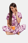 XIN Cotton Loungewear Set - Shadow Purple — thumbnail 5