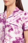 XIN Cotton Loungewear Set - Shadow Purple — thumbnail 6