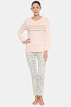 XIN Cotton Loungewear Set - Melon — thumbnail 1