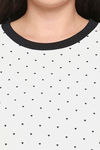 XIN Cotton Elastane Loungewear Set - White — thumbnail 9