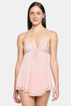 XIN Polyester Cotton Babydoll - Light Pink — thumbnail 1