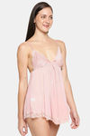 XIN Polyester Cotton Babydoll - Light Pink — thumbnail 2