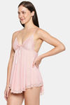 XIN Polyester Cotton Babydoll - Light Pink — thumbnail 3
