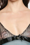 XIN Polyester Babydoll with Thong - Teal — thumbnail 6