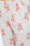 The Kaftan Company Cotton Pyjama Set - Red — thumbnail 8
