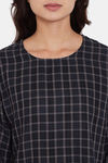 The Kaftan Company Cotton Pyjama Set - Black — thumbnail 6