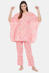 The Kaftan Company Cotton Pyjama Set - Pink — thumbnail 5