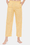 The Kaftan Company Cotton Pyjama Set - Yellow — thumbnail 6
