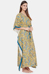 The Kaftan Company Modal Nightdress - Yellow — thumbnail 2