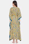The Kaftan Company Modal Nightdress - Yellow — thumbnail 4