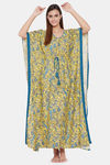 The Kaftan Company Modal Nightdress - Yellow — thumbnail 5